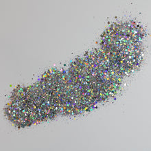 Load image into Gallery viewer, Holographic Silver - Festival Glitter (10g)