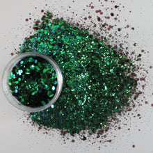 Load image into Gallery viewer, Iridescent Green - Festival Glitter (10g)