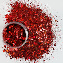 Load image into Gallery viewer, Hot Red - Festival Glitter (10g)