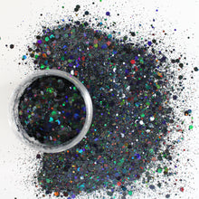 Load image into Gallery viewer, Holographic Black - Festival Glitter (10g)
