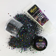 Load image into Gallery viewer, Holographic Black - Festival Glitter (10g)