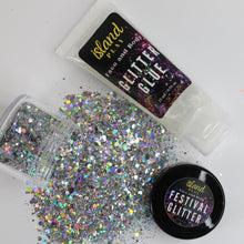 Load image into Gallery viewer, Holographic Silver - Festival Glitter (10g)
