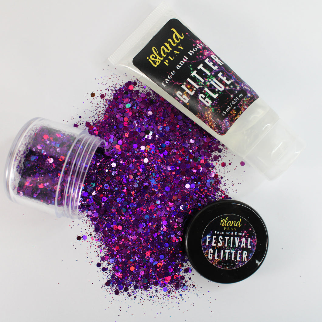 Fuchsia Purple - Festival Glitter (10g)