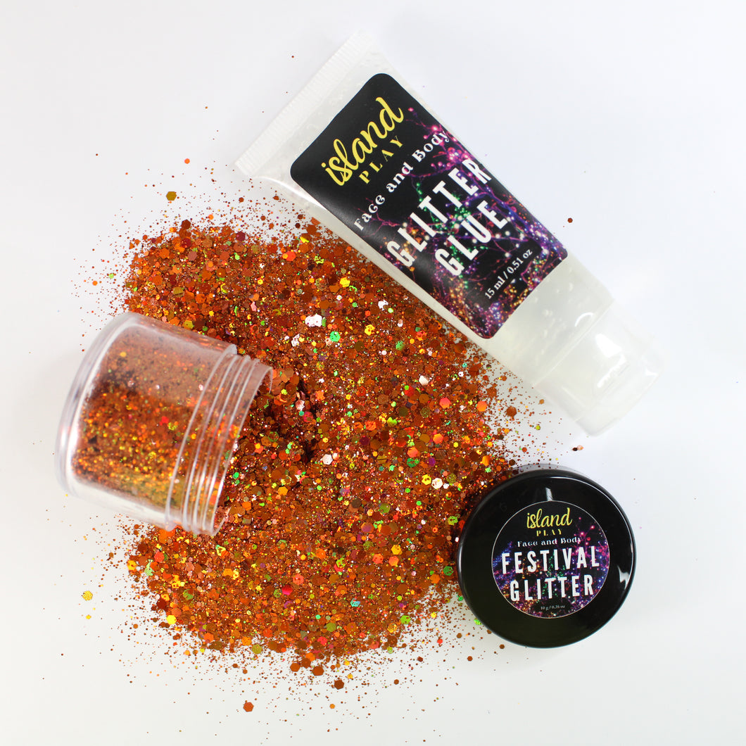 Burnt Orange - Festival Glitter (10g)